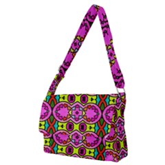 Abstract-karakkter Full Print Messenger Bag (m) by nateshop