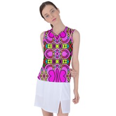 Abstract-karakkter Women s Sleeveless Sports Top by nateshop