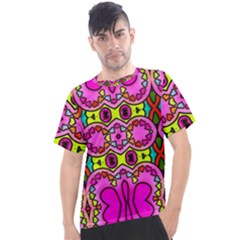 Abstract-karakkter Men s Sport Top by nateshop