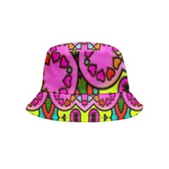 Abstract-karakkter Bucket Hat (kids) by nateshop