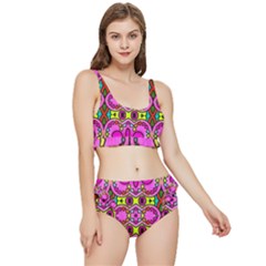 Abstract-karakkter Frilly Bikini Set by nateshop