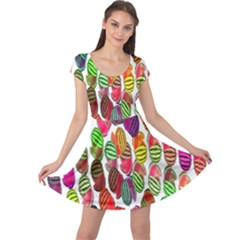 Watermelon Cap Sleeve Dress by nateshop