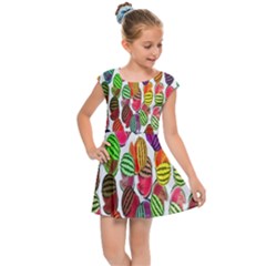 Watermelon Kids  Cap Sleeve Dress by nateshop