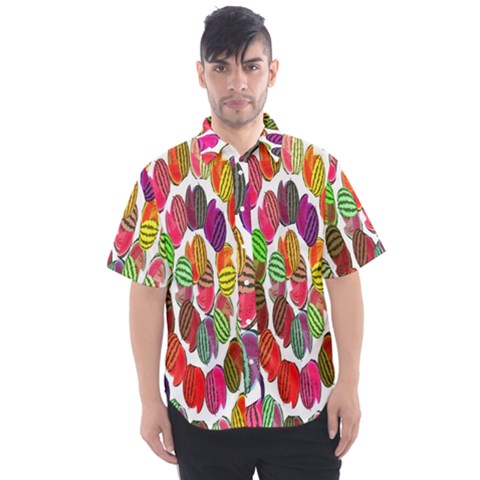 Watermelon Men s Short Sleeve Shirt by nateshop