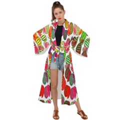 Watermelon Maxi Kimono by nateshop