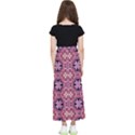 Abstract-background-motif Kids  Flared Maxi Skirt View2