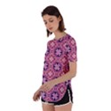 Abstract-background-motif Perpetual Short Sleeve T-Shirt View2