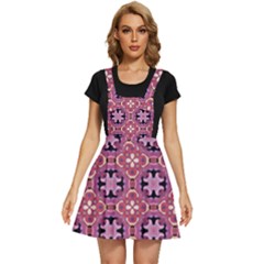 Abstract-background-motif Apron Dress