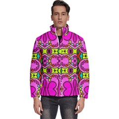 Abstract-karakkter Men s Puffer Bubble Jacket Coat