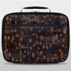 Abstract Dots Full Print Lunch Bag by nateshop