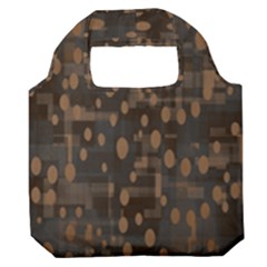 Abstract Dots Premium Foldable Grocery Recycle Bag