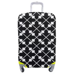 Abstract-black Luggage Cover (medium)