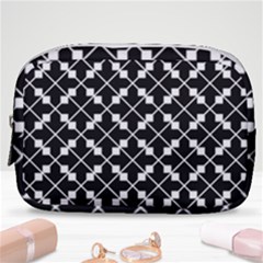 Abstract-black Make Up Pouch (small) by nateshop