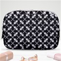 Abstract-black Make Up Pouch (Small) View1