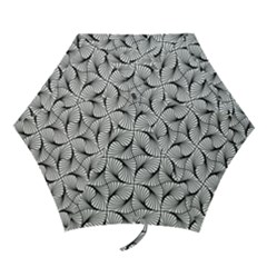 Abstract-gray Mini Folding Umbrellas by nateshop