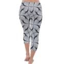 Abstract-gray Capri Winter Leggings  View4