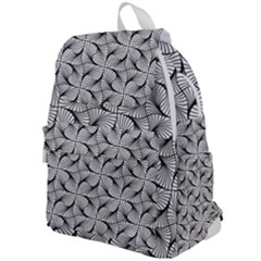 Abstract-gray Top Flap Backpack by nateshop