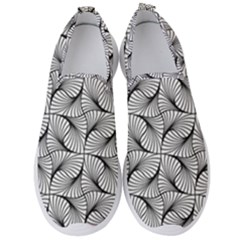 Abstract-gray Men s Slip On Sneakers by nateshop