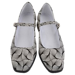 Abstract-gray Women s Mary Jane Shoes by nateshop