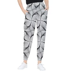 Abstract-gray Tapered Pants by nateshop