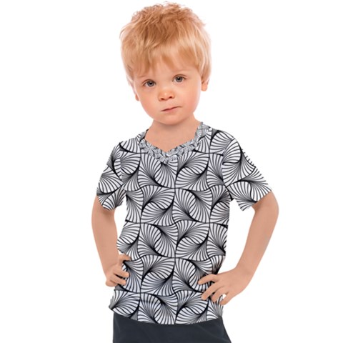 Abstract-gray Kids  Sports Tee by nateshop