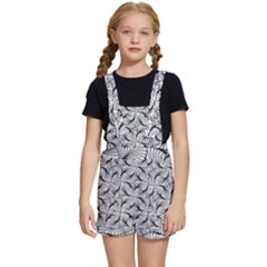 Abstract-gray Kids  Short Overalls by nateshop