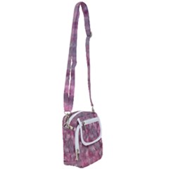 Abstract-pink Shoulder Strap Belt Bag by nateshop