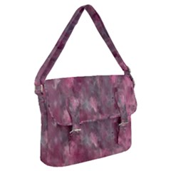 Abstract-pink Buckle Messenger Bag by nateshop