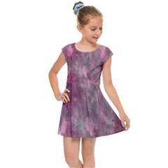 Abstract-pink Kids  Cap Sleeve Dress by nateshop