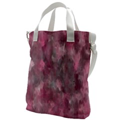 Abstract-pink Canvas Messenger Bag by nateshop