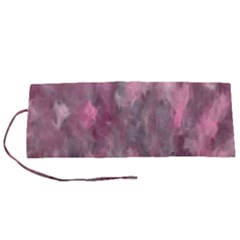 Abstract-pink Roll Up Canvas Pencil Holder (s) by nateshop