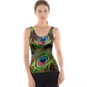 Peacock-feathers-color-plumage Tank Top View1