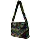 Peacock-feathers-color-plumage Full Print Messenger Bag (L) View2