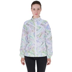 Background-design Women s High Neck Windbreaker by nateshop