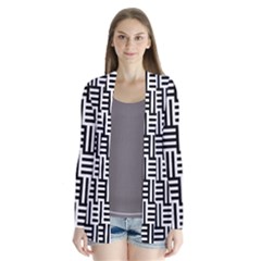 Basket Drape Collar Cardigan by nateshop