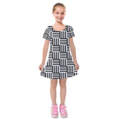 Basket Kids  Short Sleeve Velvet Dress by nateshop