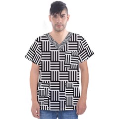 Basket Men s V-neck Scrub Top