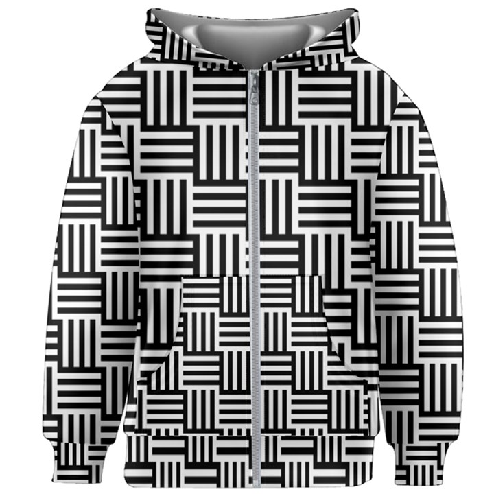 Basket Kids  Zipper Hoodie Without Drawstring