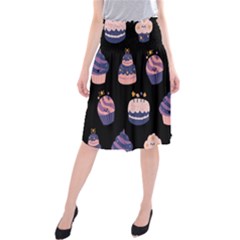 Birthday-cake Midi Beach Skirt by nateshop