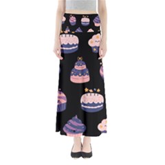 Birthday-cake Full Length Maxi Skirt by nateshop