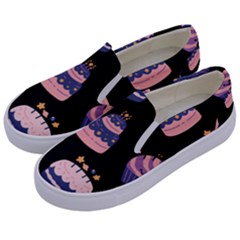 Birthday-cake Kids  Canvas Slip Ons by nateshop