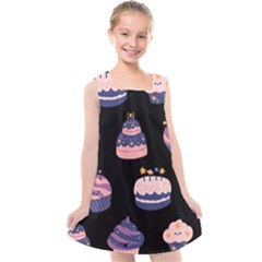 Birthday-cake Kids  Cross Back Dress by nateshop