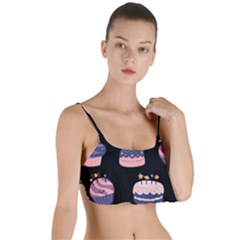 Birthday-cake Layered Top Bikini Top  by nateshop