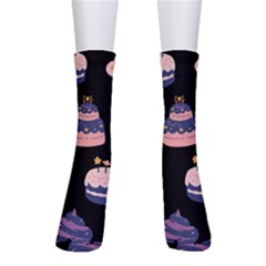 Birthday-cake Crew Socks by nateshop