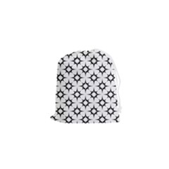 Black-white Drawstring Pouch (xs) by nateshop