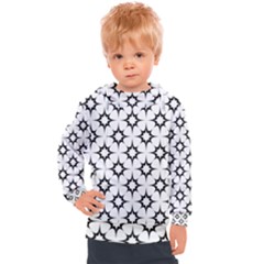 Black-white Kids  Hooded Pullover by nateshop