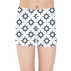 Black-white Kids  Sports Shorts by nateshop