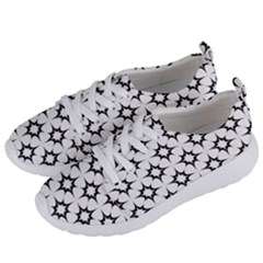 Black-white Women s Lightweight Sports Shoes by nateshop