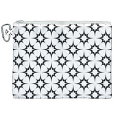 Black-white Canvas Cosmetic Bag (xxl) by nateshop