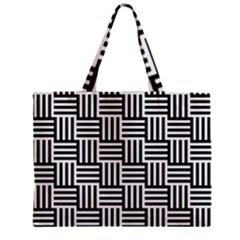 Basket Zipper Mini Tote Bag